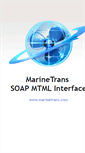 Mobile Screenshot of interchange.marinetrans.com